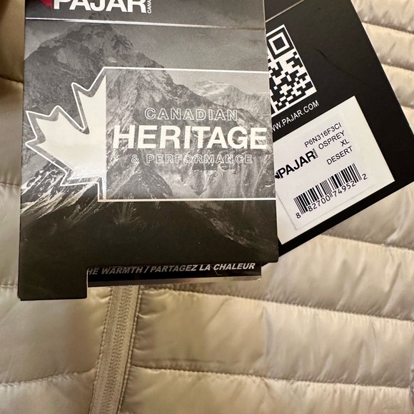 NWT Pajar Osprey Men's Lightweight Full Zip Jacket Size XL - Picture 3 of 9